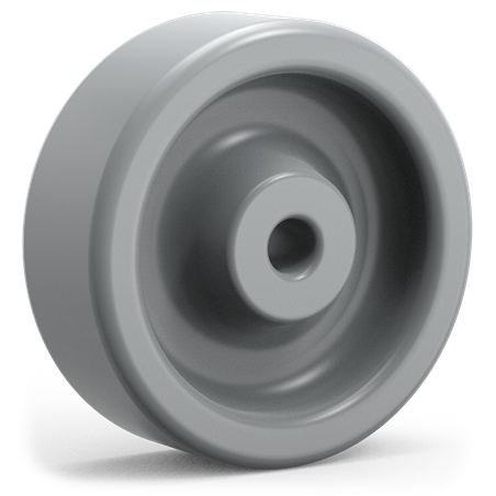 Rueda de plástico ø50x18 mm.