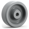 Rueda de plástico ø50x18 mm.