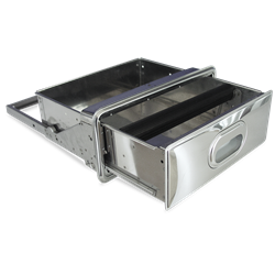 Cajón con golpeador de 375x405x160 mm.