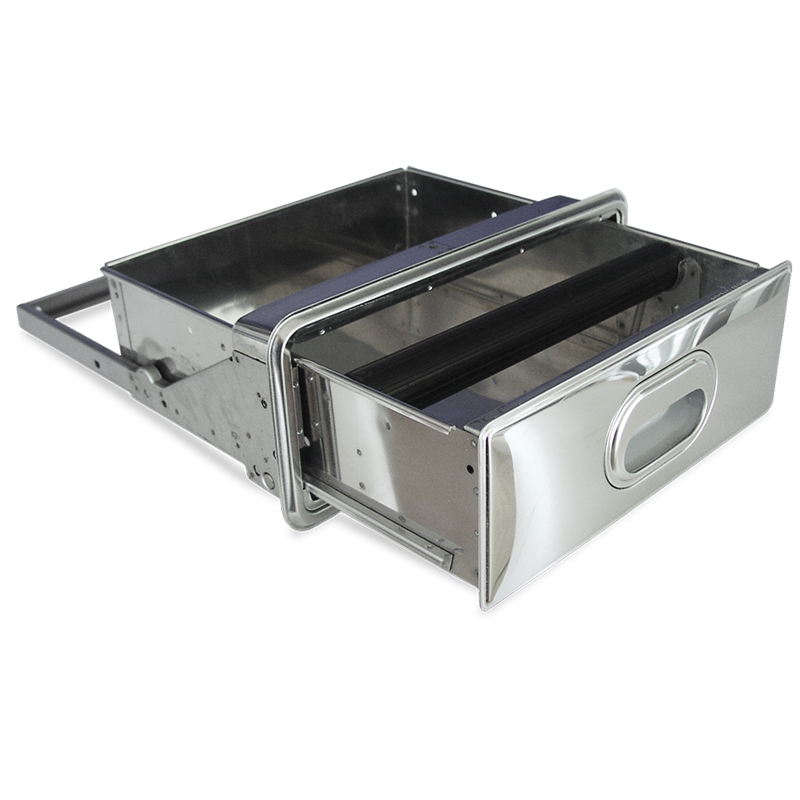 Cajón con golpeador de 375x405x160 mm.