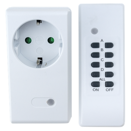Enchufe remoto con mando a distancia