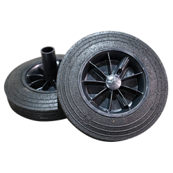 Ruedas para contenedor de desperdicios de 60, 120 y 240 lts.