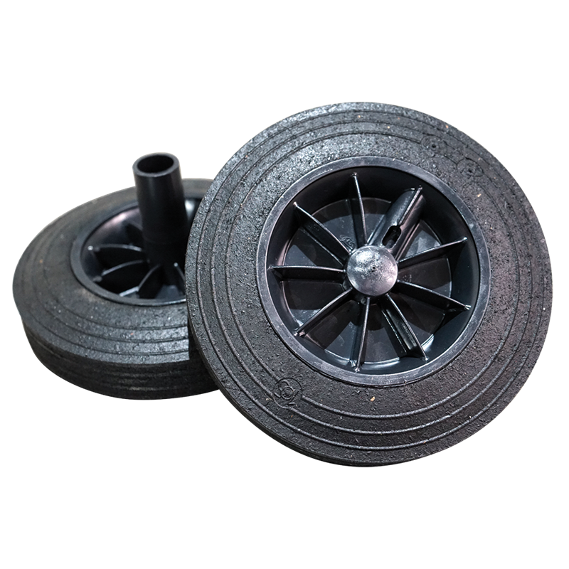 Ruedas para contenedor de desperdicios de 60, 120 y 240 lts.