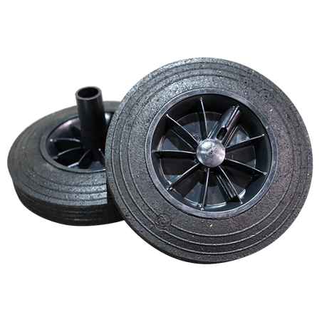 Ruedas para contenedor de desperdicios de 60, 120 y 240 lts.