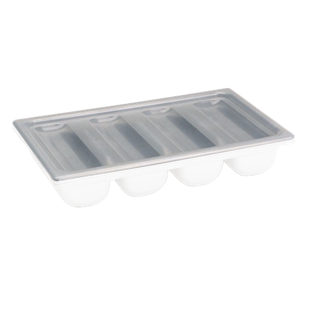 Tapa para cubertero plástico gris GN 1/1