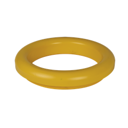 Aro para tolva de desbarasado 235x200x44 mm. Amarillo