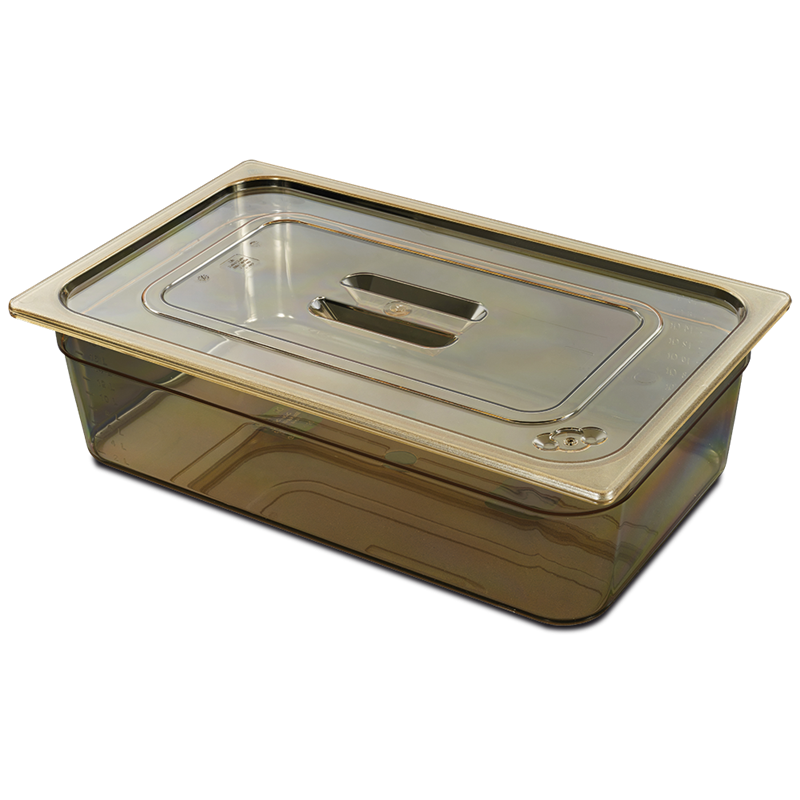 Cubeta Gastronorm alta temperatura lisa 1/4 - 100