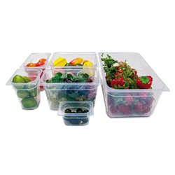 Cubeta Gastronorm polipropileno lisa 1/3 - 100