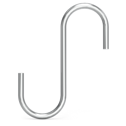 Gancho de varilla inox especial utensilios, sartenes y cacerolas