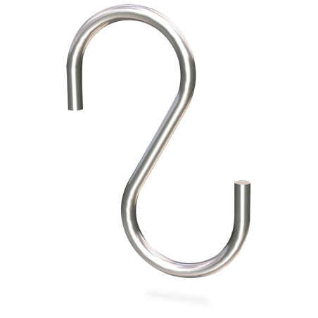 Gancho de varilla inox especial charcutería