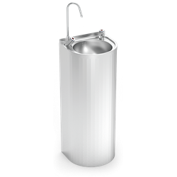 Fuente de agua electrónica de columna 350x300x850 mm.