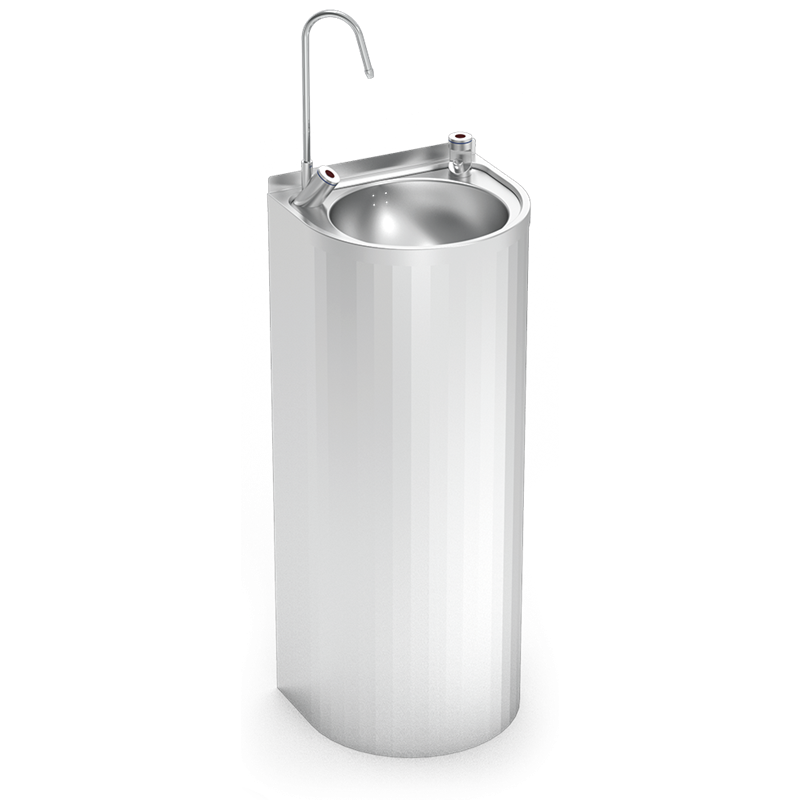 Fuente de agua electrónica de columna 350x300x850 mm.