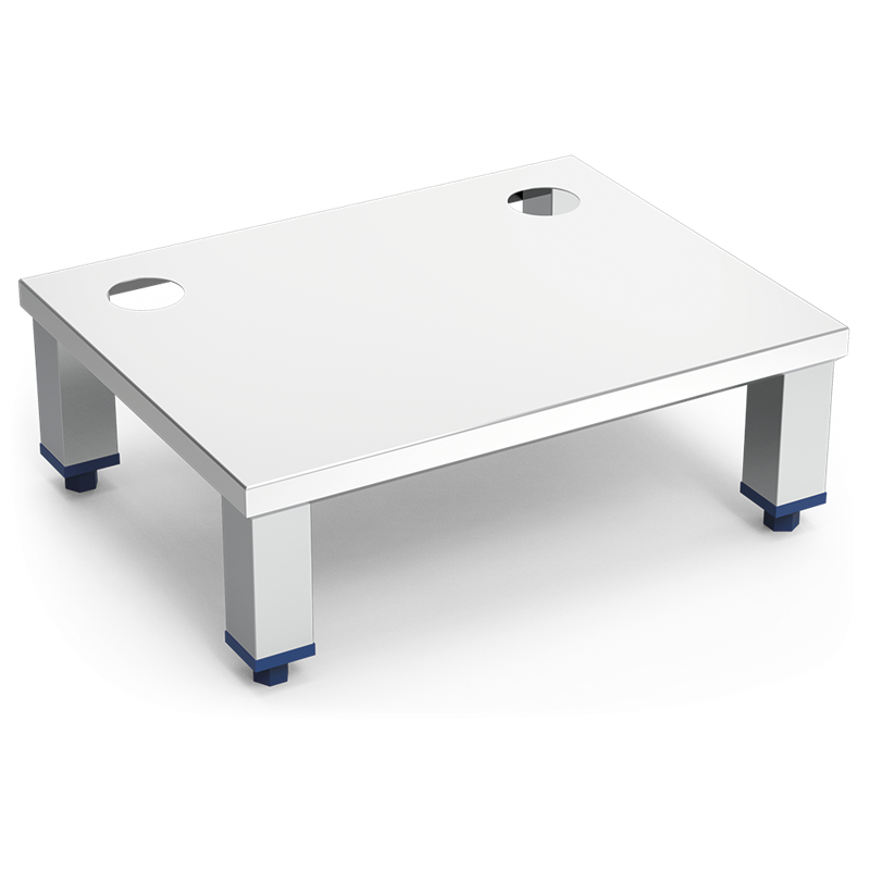 Elevador inoxidable de fondo de fregadero