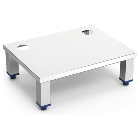 Elevador inoxidable de fondo de fregadero