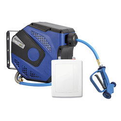 Grifo manguera 13 mts con calentador de agua instantáneo 35º a 50º