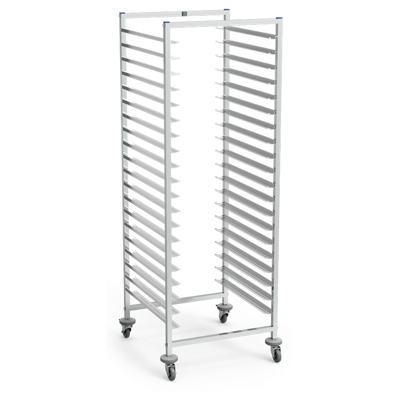 Carro bandejero Multinorma 20 niveles 666x661x1888 mm.
