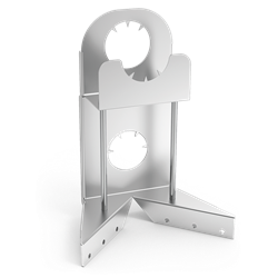 Jamonero para adosar a tajo con madera