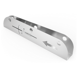 Aparcamiento para bicicleta en acero inoxidable