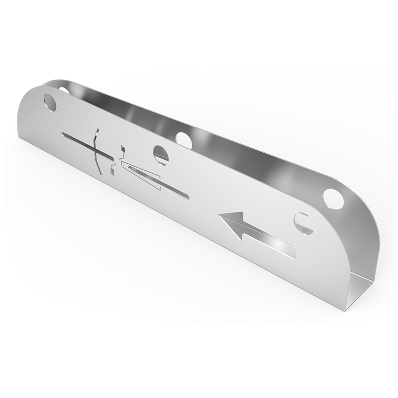 Aparcamiento para bicicleta en acero inoxidable