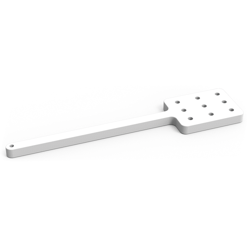 Remo de fibra perforado