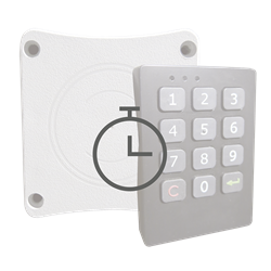 Montaje de cerradura electrónica en puerta de taquilla