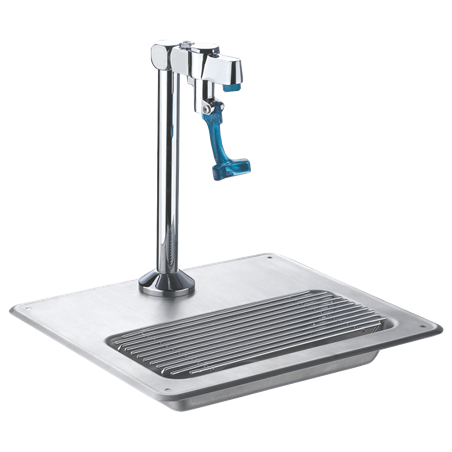 Estación de agua para aclarado y llenado de jarras y copas