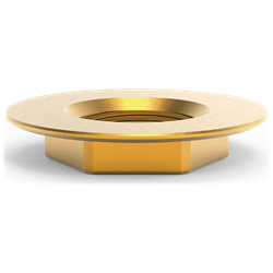 Tuerca de repuesto de caño giratorio 1/2"