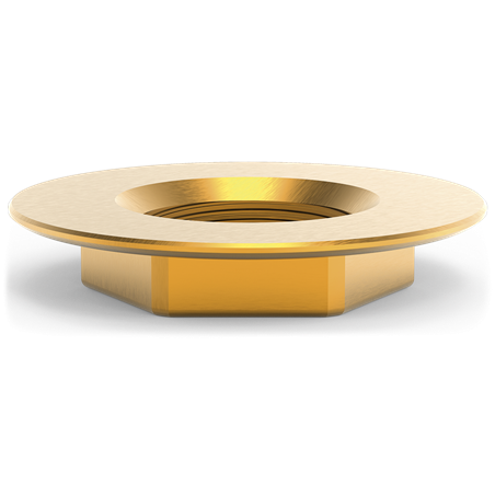 Tuerca de repuesto de caño giratorio 1/2"