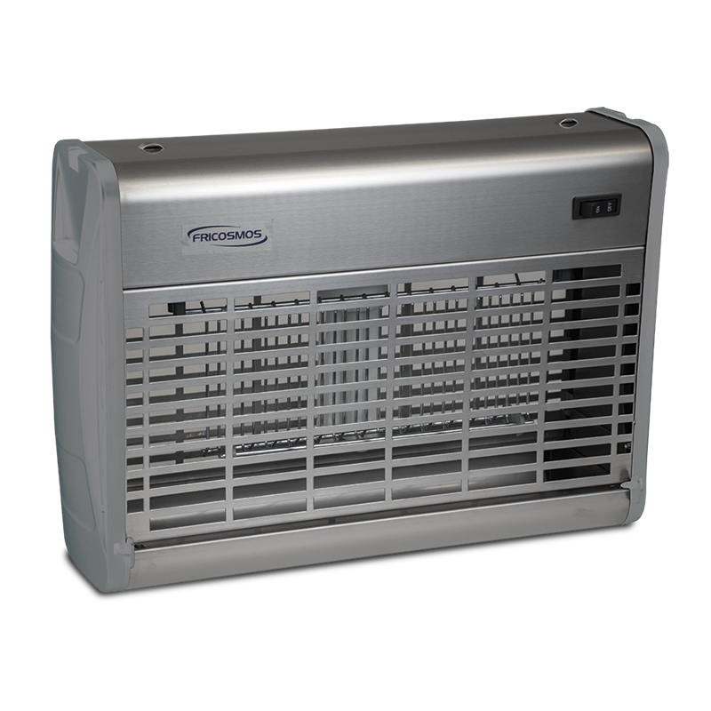 Exterminador de insectos serie UK-50 LED / 9 w. inoxidable