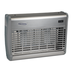 Exterminador de insectos serie UK-100 LED / 16 w. inoxidable