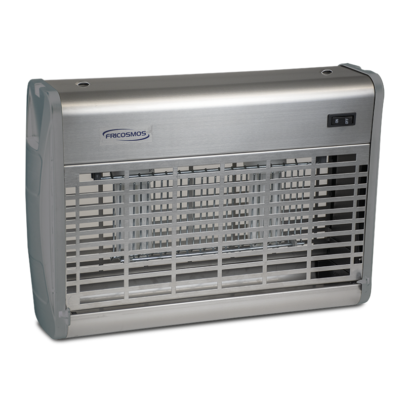 Exterminador de insectos serie UK-100 LED / 16 w. inoxidable