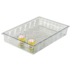 Bandeja de exposición para mini vasos de helado