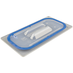 Tapa hermética para cubeta Gastronorm polipropileno 1/9