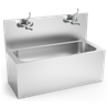 Lavamanos para quirófano dos usuarios 1200x500x850 mm.