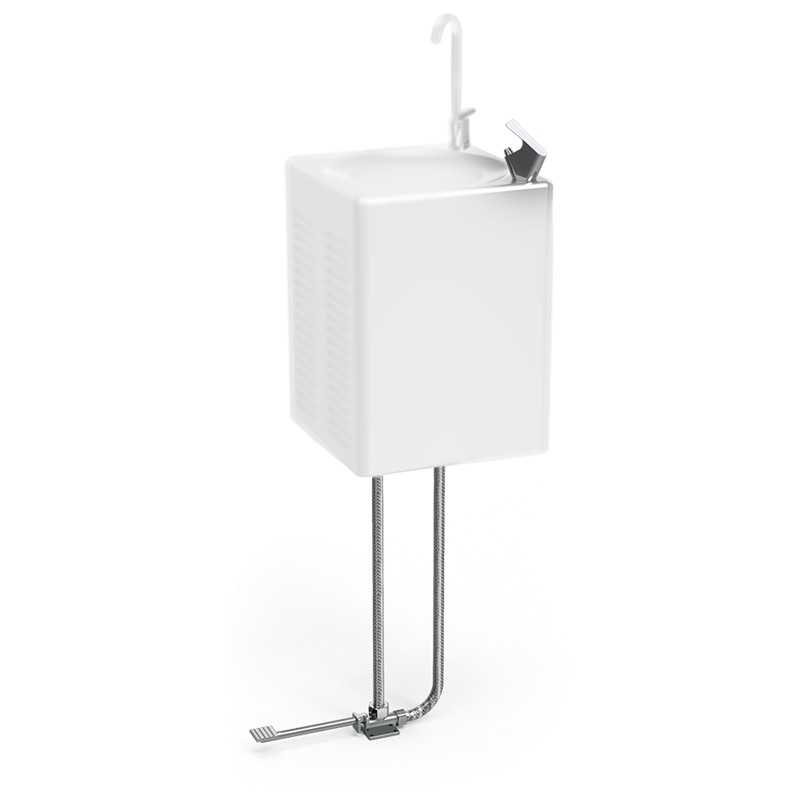 Pedal opcional para grifo instalado en fuente Cold+ 464208