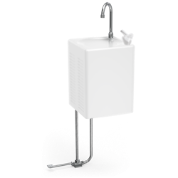 Pedal opcional para llenajarras instalado en fuente Cold+ 464208