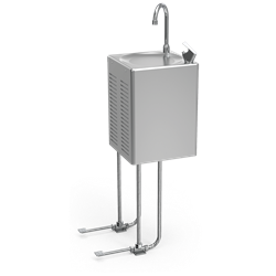 Fuente mural refrigerada de agua fría Cold+ a pedal