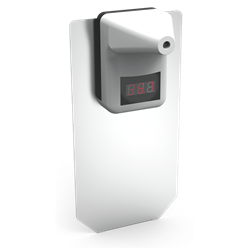 Termómetro sin contacto con adaptador para acoplar a columna de gel