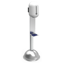 Columna infantil con dispensador de gel hidroalcohólico