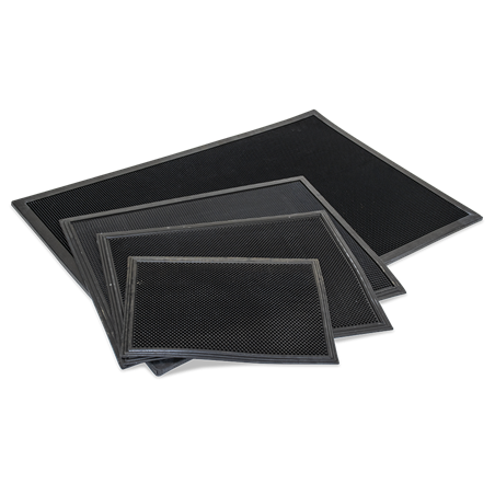 Felpudo de caucho 800x600x17 mm.