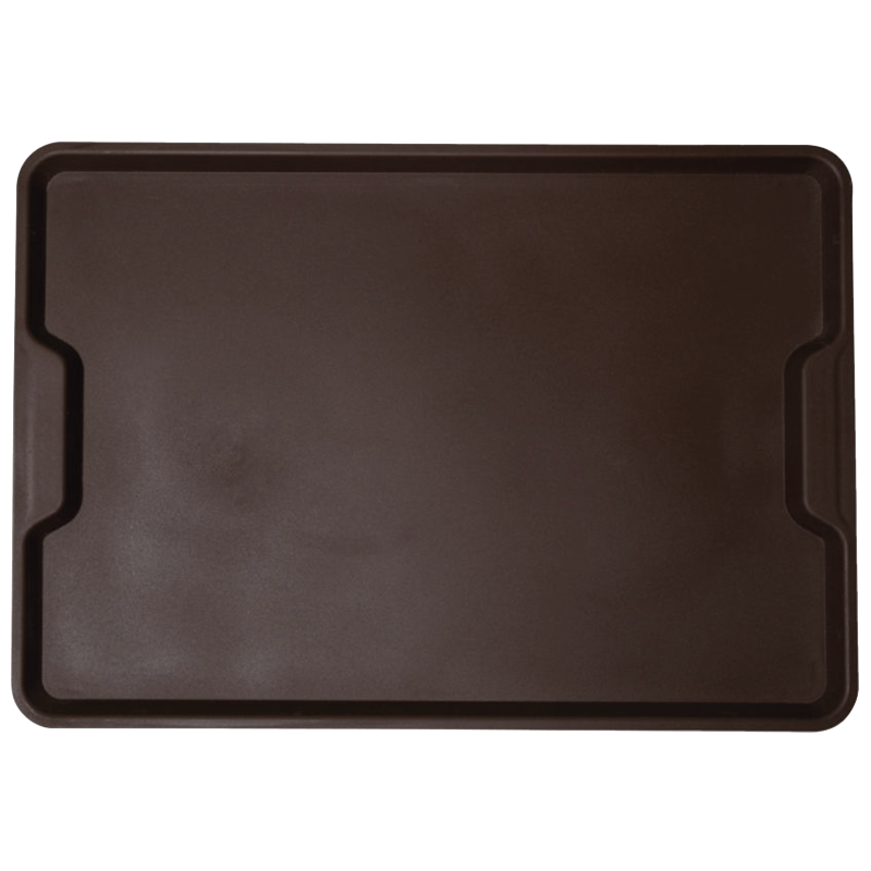 Bandeja plana Euronorm polipropileno con asas