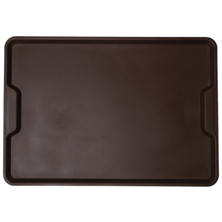 Bandeja plana Euronorm polipropileno con asas