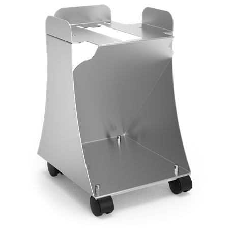 Elevador inoxidable para cesta de supermercado