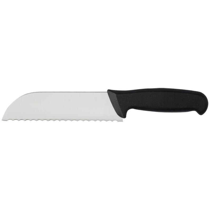 Cuchillo para pan y pizza 160x45x1,9 mm.
