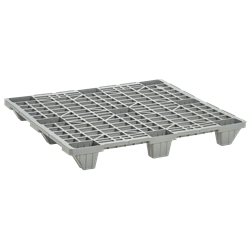 Palet americano con rejas 1200x1000x125 mm.