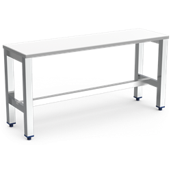 Banco para vestuario de 1500x300x500 mm.