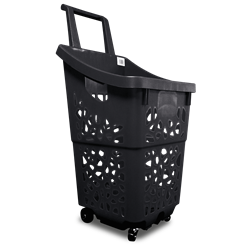 Cesta de supermercado 390x400x864 mm.