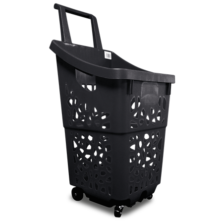 Cesta de supermercado 390x400x864 mm.