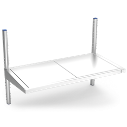 Estantería inox mural Imagine 1 nivel 1174x450x860 mm