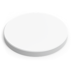 Fibra estándar blanca ø500x50 mm.